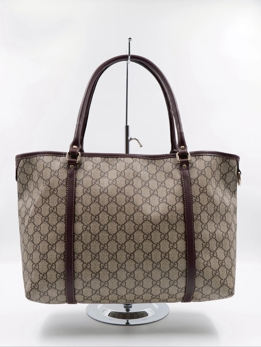 BY45 💗 GUCCI GG Plus Monogram Joy Tote - Picture 4 of 13